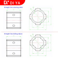 New generation industrial profile millimeter rotating sleeve for linear motion